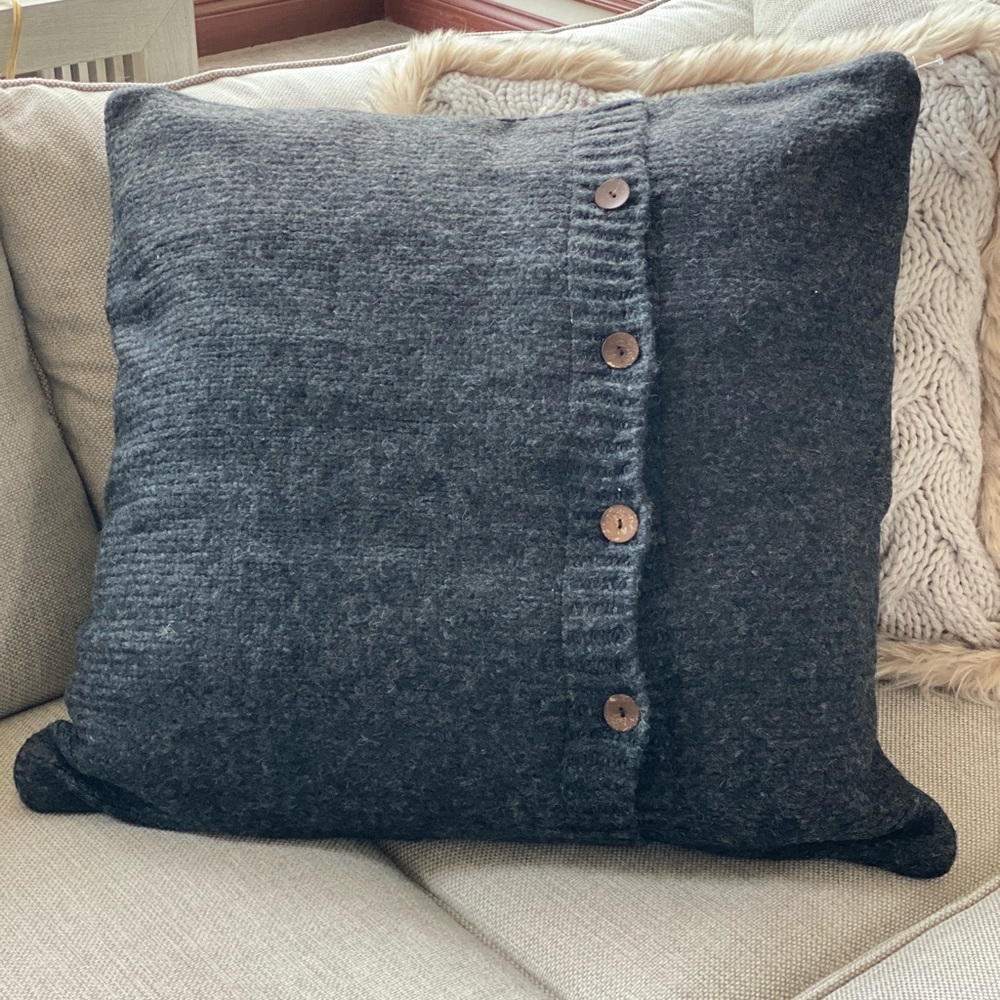 Pottery Barn Chunky Knit Euro Pillow Cover